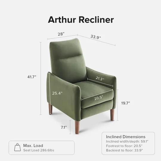 4-in-1 Convertible Sleeper Chair Bed, Accent Chair