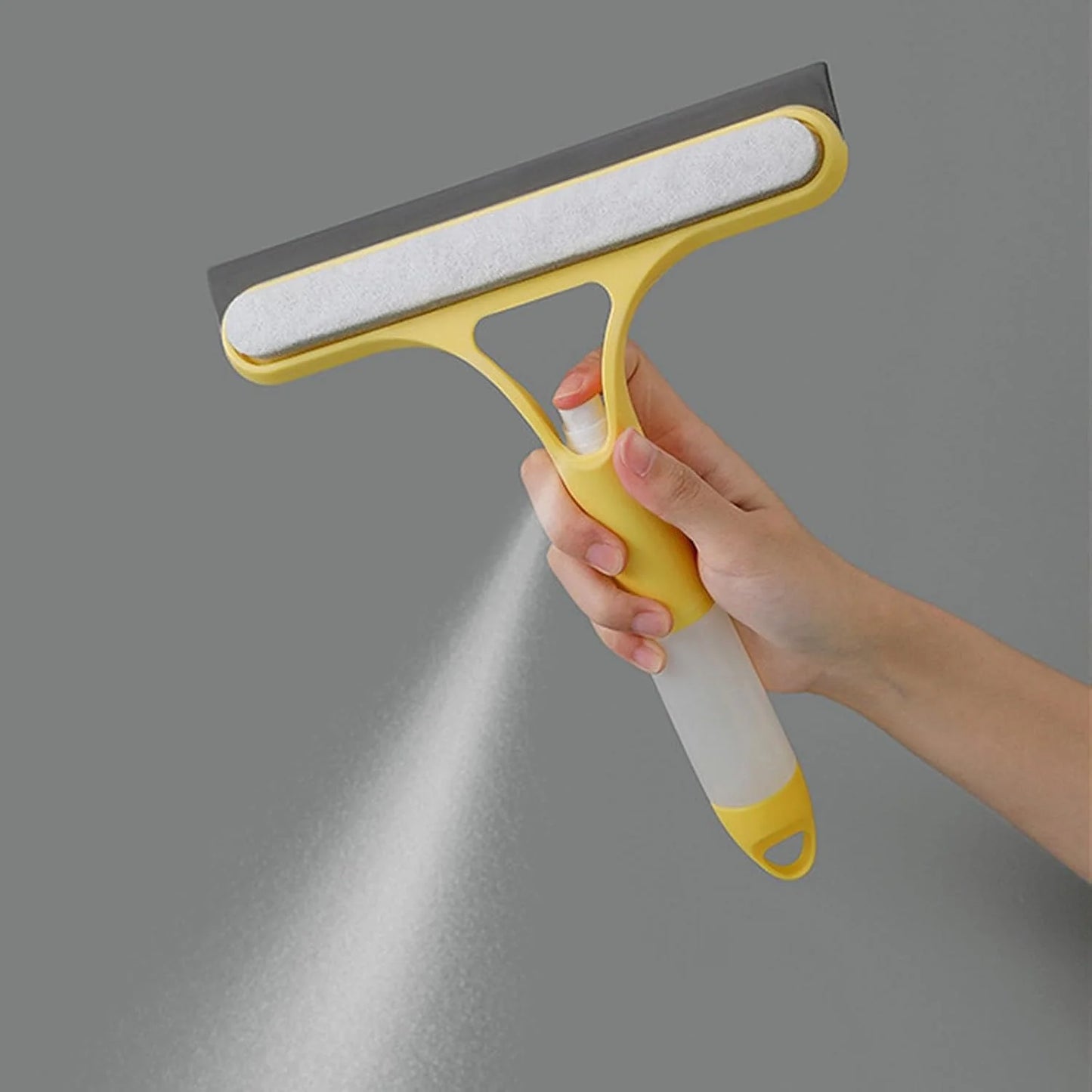 (🔥Buy 1, get 1 free)Streak-Free Window Cleaner – Spray, Wipe & Scrape in One