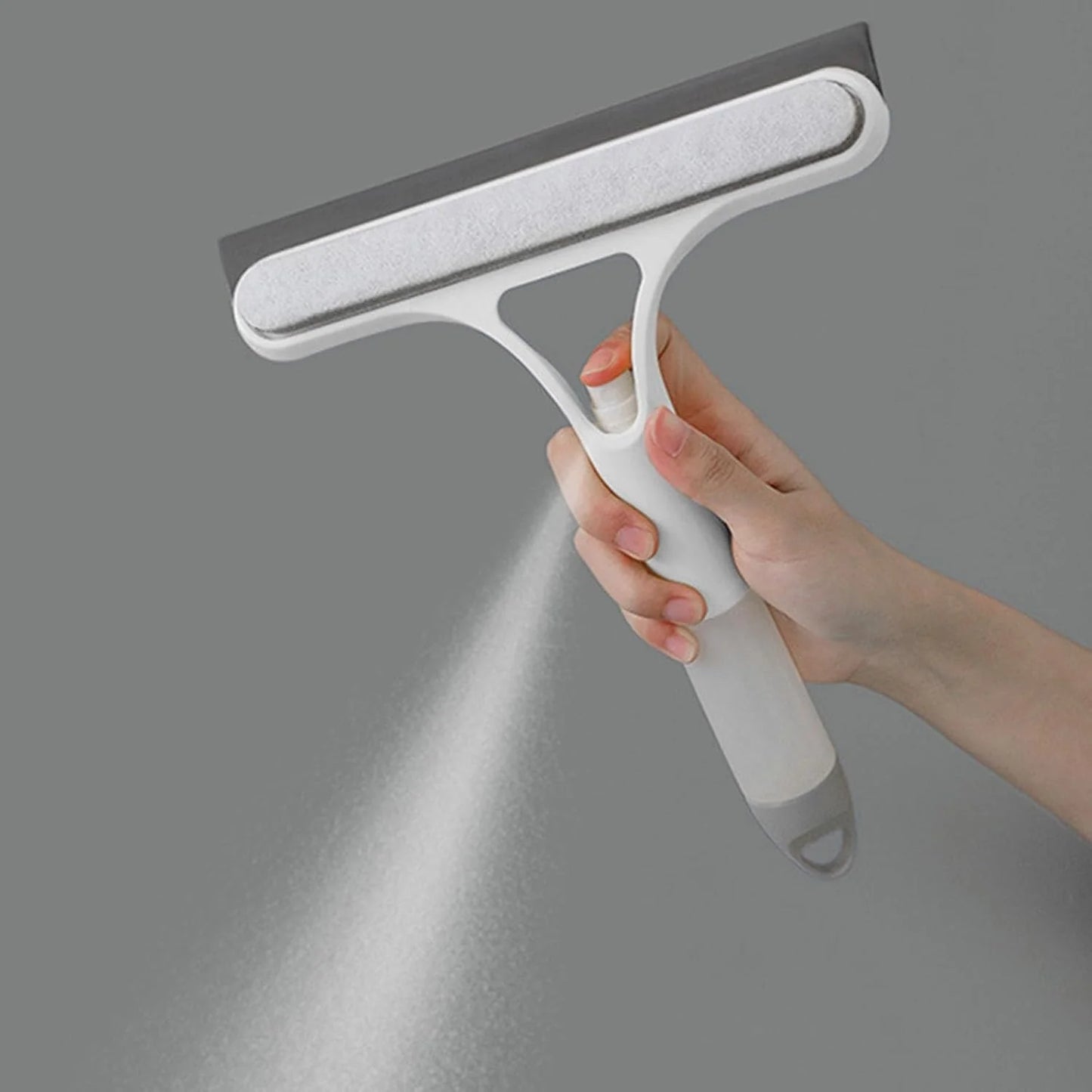 (🔥Buy 1, get 1 free)Streak-Free Window Cleaner – Spray, Wipe & Scrape in One