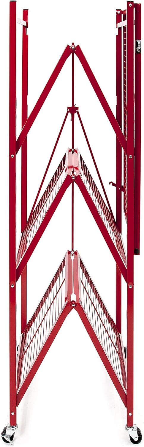 4-Tier Heavy-Duty Folding Storage Rack