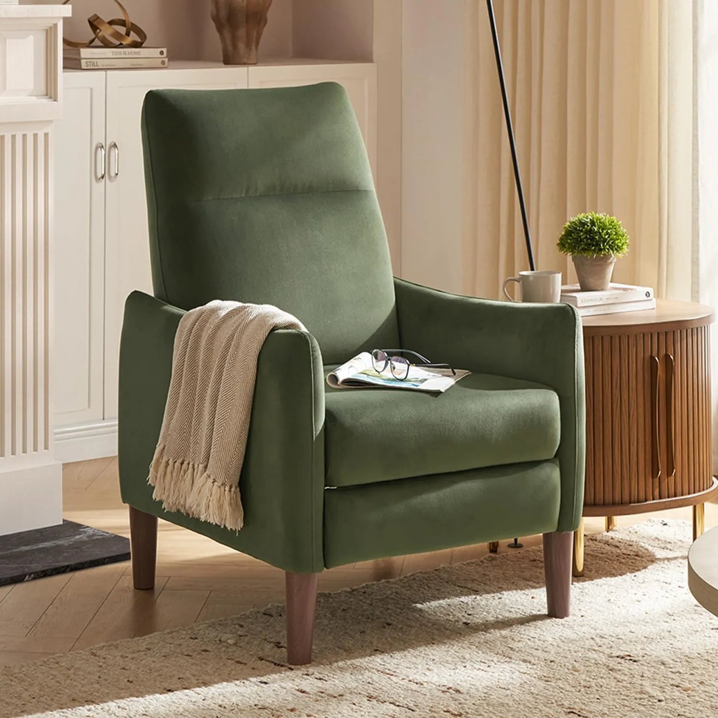 4-in-1 Convertible Sleeper Chair Bed, Accent Chair