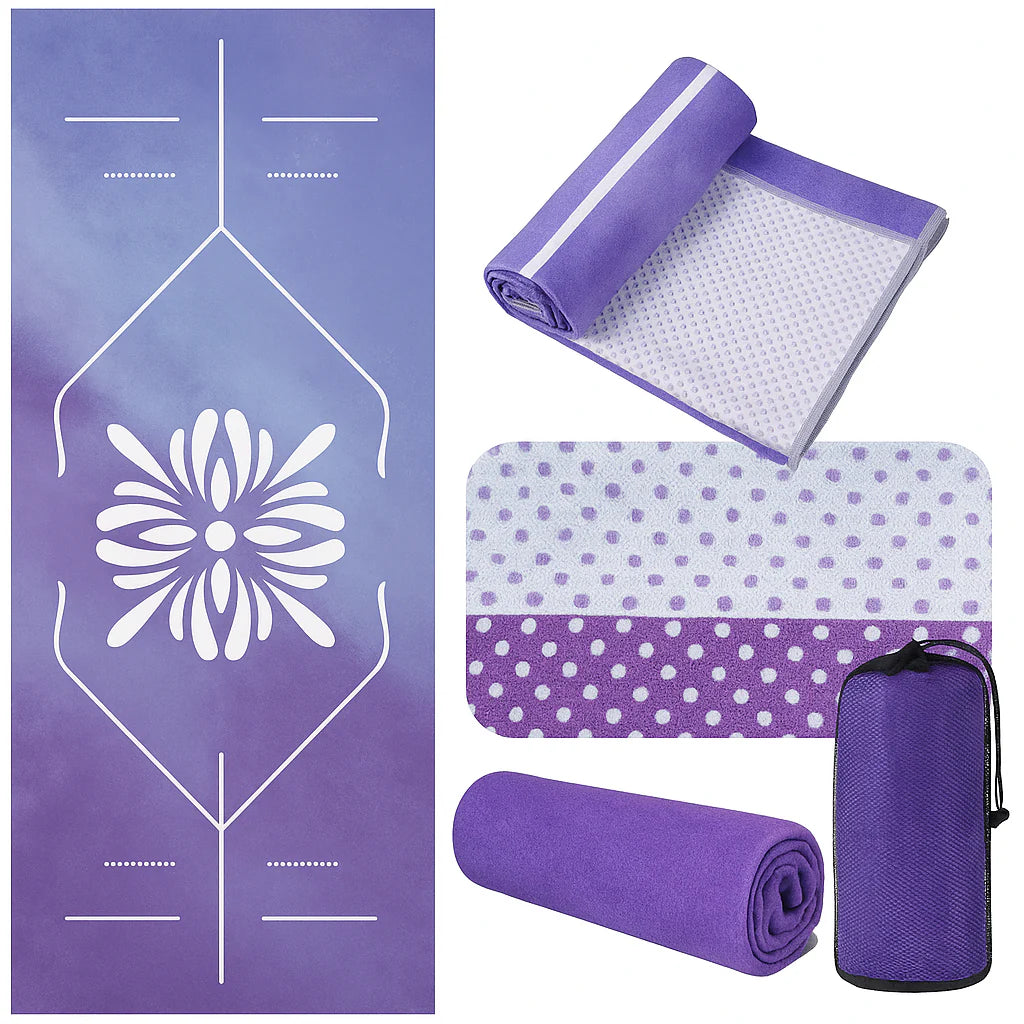 Printed Hot Yoga Towel