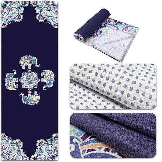 Printed Hot Yoga Towel